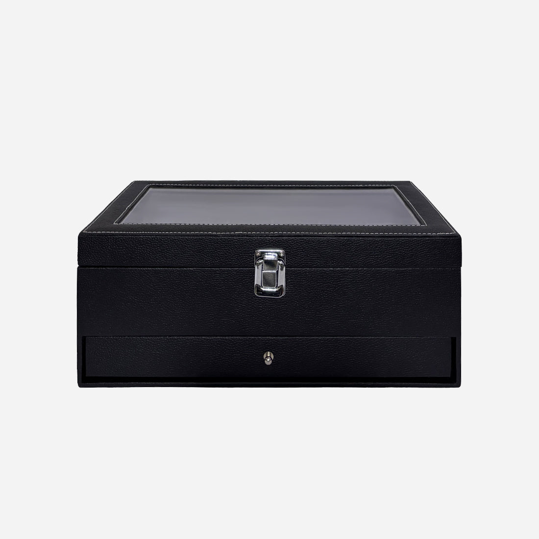 12 SLOT BOX WITH DRAWER